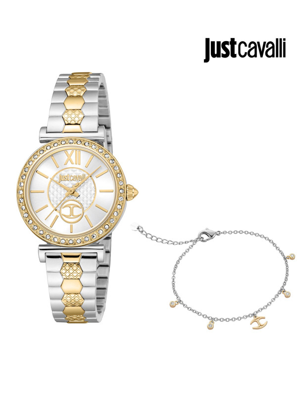 JUST CAVALLI Ladies Watch with Bracelet